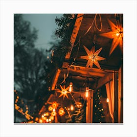 Christmas Lights 1 Canvas Print