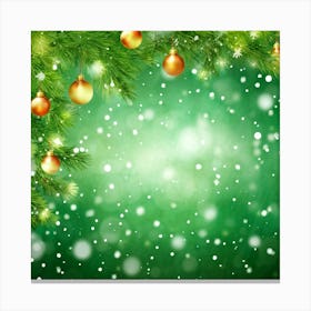 Decorative Snowfall Glow Holiday Tradition Space Festive Light Closeup Decor Season New (24) Canvas Print