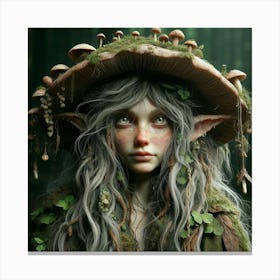 Elven Girl 2 Canvas Print