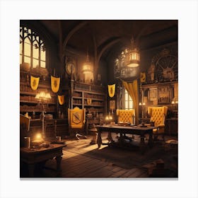 Library 13 Canvas Print