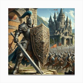 Knights Of The Realm Canvas Print