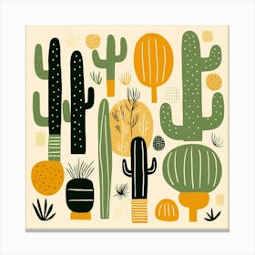 Cactus 21 Canvas Print