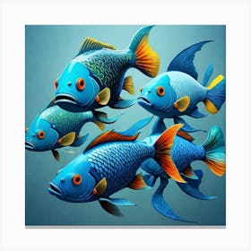 the Pisces Canvas Print