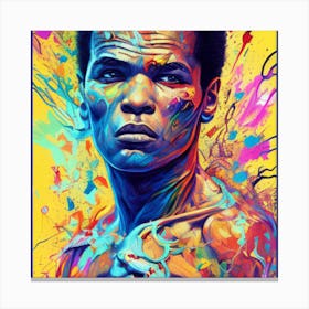 mohamed ali the boxer Canvas Print