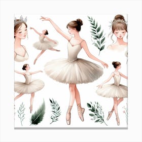 Ballet 3 Canvas Print