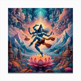 Lord Shiva 2 Canvas Print