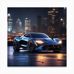 F1 Concept Car Canvas Print