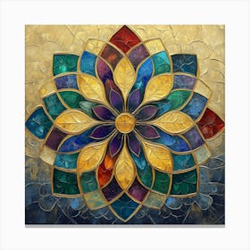 Mandala Art 12 Canvas Print