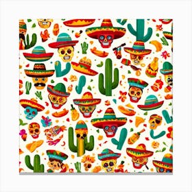 Day Of The Dead 55 Canvas Print