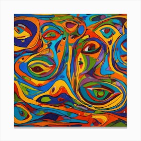 Abstract Painting 2 Canvas Print