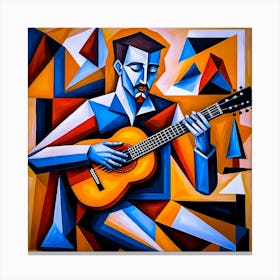 Acoustic Guitar Canvas Print