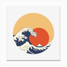 Great Wave Off Kanagawa Canvas Print