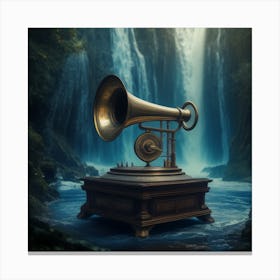 Gramophone 2 Canvas Print