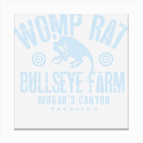 Womp Rat Bullseye Farm Canvas Print