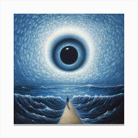 Eye Of The Ocean Canvas Print