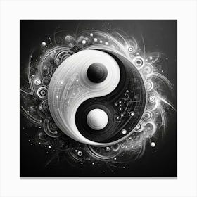 Yin Yang Canvas Print