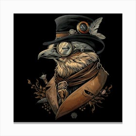 Steampunk Eagle 4 Canvas Print