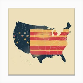 A Usa Minimal Illustration 1720003974 2 Canvas Print