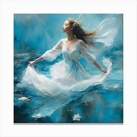 'The Mermaid' Canvas Print