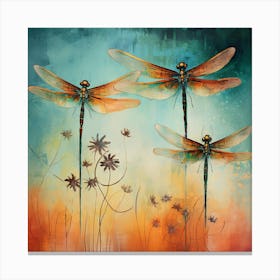 Dragonflies 12 Canvas Print