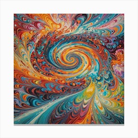 Swirl Swirl Swirl Swirl Swirl Swirl Swirl Swirl Swirl Swirl Swirl 1 Canvas Print