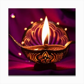 Diwali Lights Canvas Print