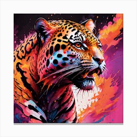 Tiger painting  Canvas Print
