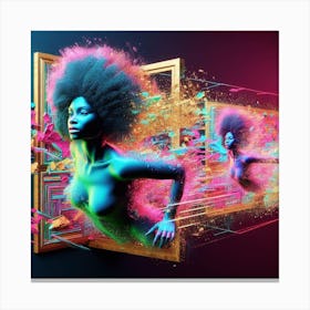 Afro-Futurism 6 Canvas Print