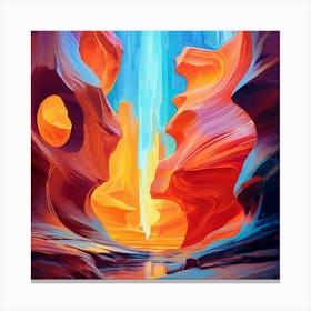 Antelope Canyon Canvas Print