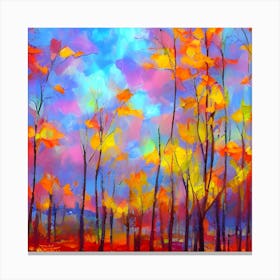 Autumn Trees 2 Canvas Print