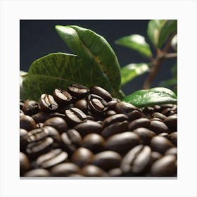 Coffee Beans 197 Canvas Print