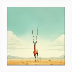 Antelope Canvas Print