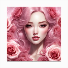 Rosy, Canvas Print