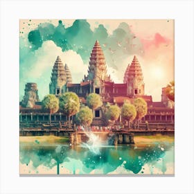 Angkor Wat 8 Canvas Print