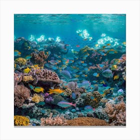 Coral Reef Canvas Print