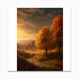 Autumn Trees 2 Canvas Print