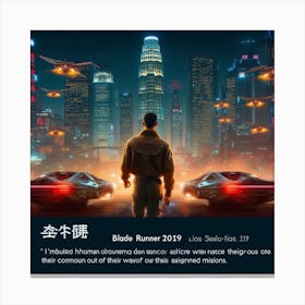 Blade Runner Canvas Print