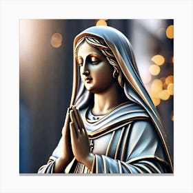 Virgin Mary 19 Canvas Print