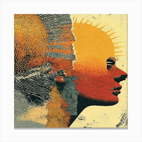 Woman'S Head 1 Canvas Print