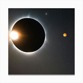 Eclipse Of The Sun 3 Canvas Print