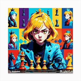 Chess Canvas Print