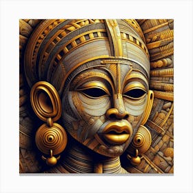 African Woman Canvas Print