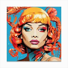 Mermaid 12 Canvas Print