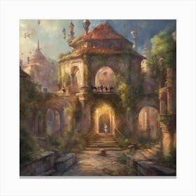 Fantasy Painting 6 Canvas Print