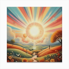 Sun Rising Canvas Print