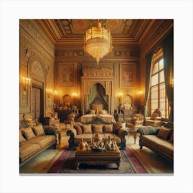 Sultan'S Bedroom Canvas Print