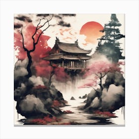 Japanese Painting Canvas Print