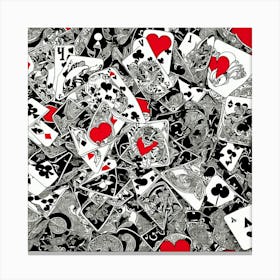 Playing Cards 1 Canvas Print