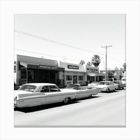 California Street Scene Canvas Print