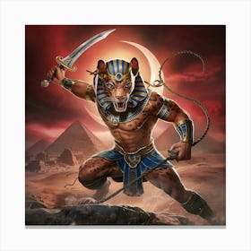 Egyptian Warrior 1 Canvas Print